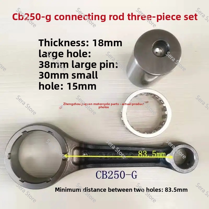 Cb250 Crankshaft Assembly - Adatto per Moto da Fuoristrada CB250-G,